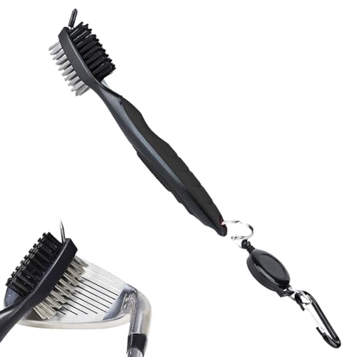 ZXNJA Golf Bürste,Golf Club Bürste,Golfschläger Bürste,Golfbürste,Golfschläger Reinigung,Golf Club Groove Cleaner,Golfschläger Reinigungsbürste Für Die Reinigung Club Face & Groove Mit Schlaufe Clip ZXNJA Golf Bürste,Golf Club Bürste,Golfschläger Bürste,Golfbürste,Golfschläger Reinigung,Golf Club Groove Cleaner,Golfschläger Reinigungsbürste Für Die Reinigung Club Face & Groove Mit Schlaufe Clip von ZXNJA