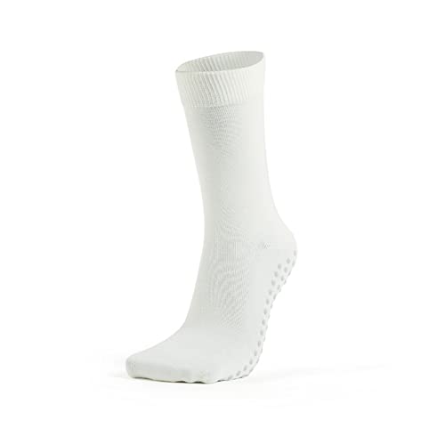 ZYC (Optional 3 Packung) Anti-Rutsch-Socken Erwachsene Tanzsport-Socken Baumwollsocken Yoga Anfänger Frauen Yoga,Weiß von ZYC
