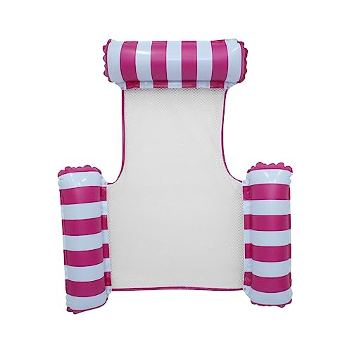 Float Hängematte PVC-Wasserhängematte, Schwimmliege, Schwimmbad, aufblasbarer Stuhl, Bett, schwimmende Hängematte Wasser Hängematte(Color:B) von ZYYANSHOP