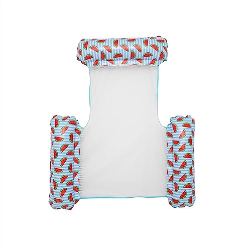 Float Hängematte Sommer aufblasbare Faltbare schwimmende Reihe Wasser Hängematte Luftmatratzen Bett Strand Spielzeug Wasser Lounge Stuhl Schwimmbad Zubehör Wasser Hängematte(Color:C) von ZYYANSHOP