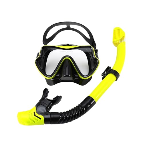 Taucherbrille für Erwachsene Maske for Glas, professionelle Schnorchelausrüstung, Schnorchelset Tauchermaske Taucherbrille (Color : 04) von ZYYANSHOP