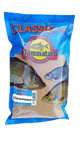 Zammataro Grundfutter Classic Range Fliesswasser 1Kg Lockmittel von Zammataro