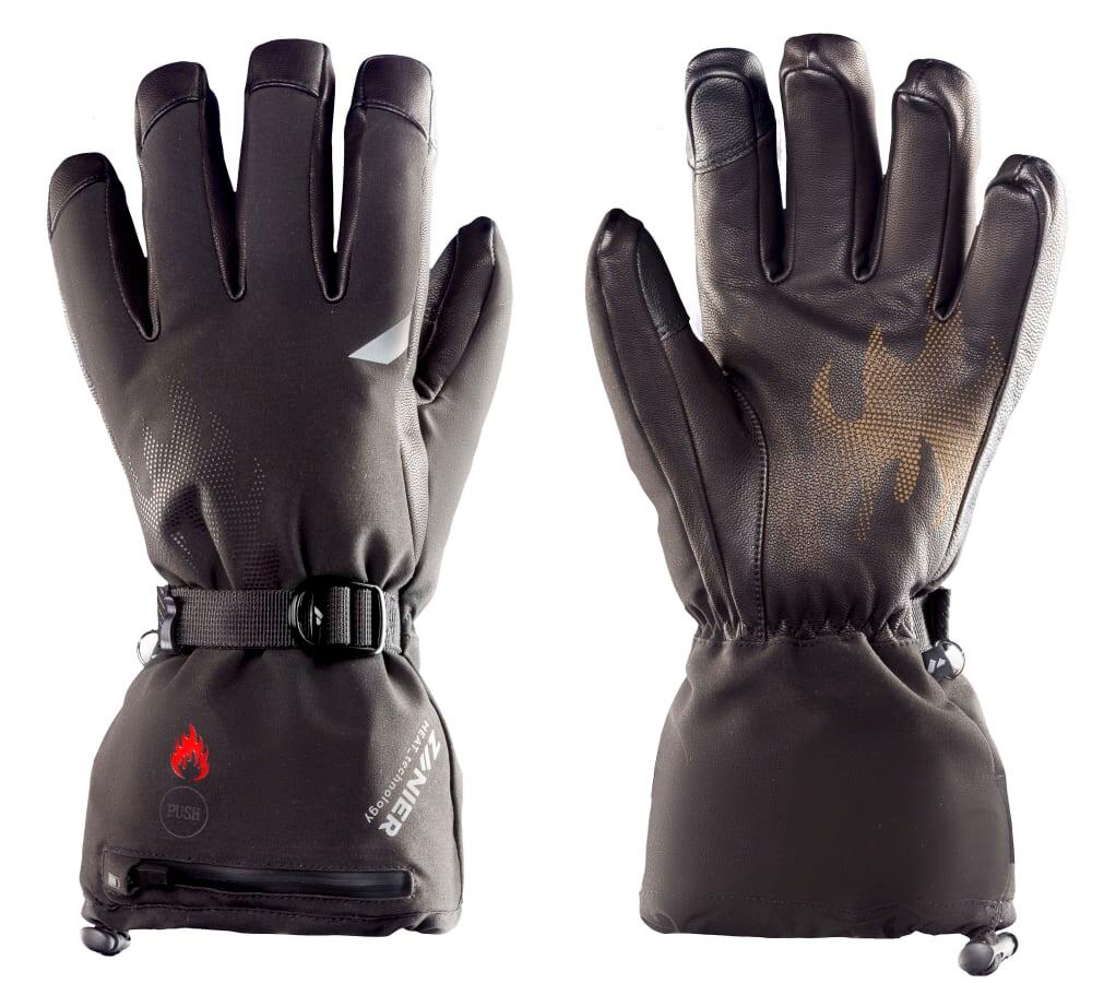 Zanier Heat.STX beheizbare Handschuhe (Größe: L = 9,0 schwarz) von Zanier