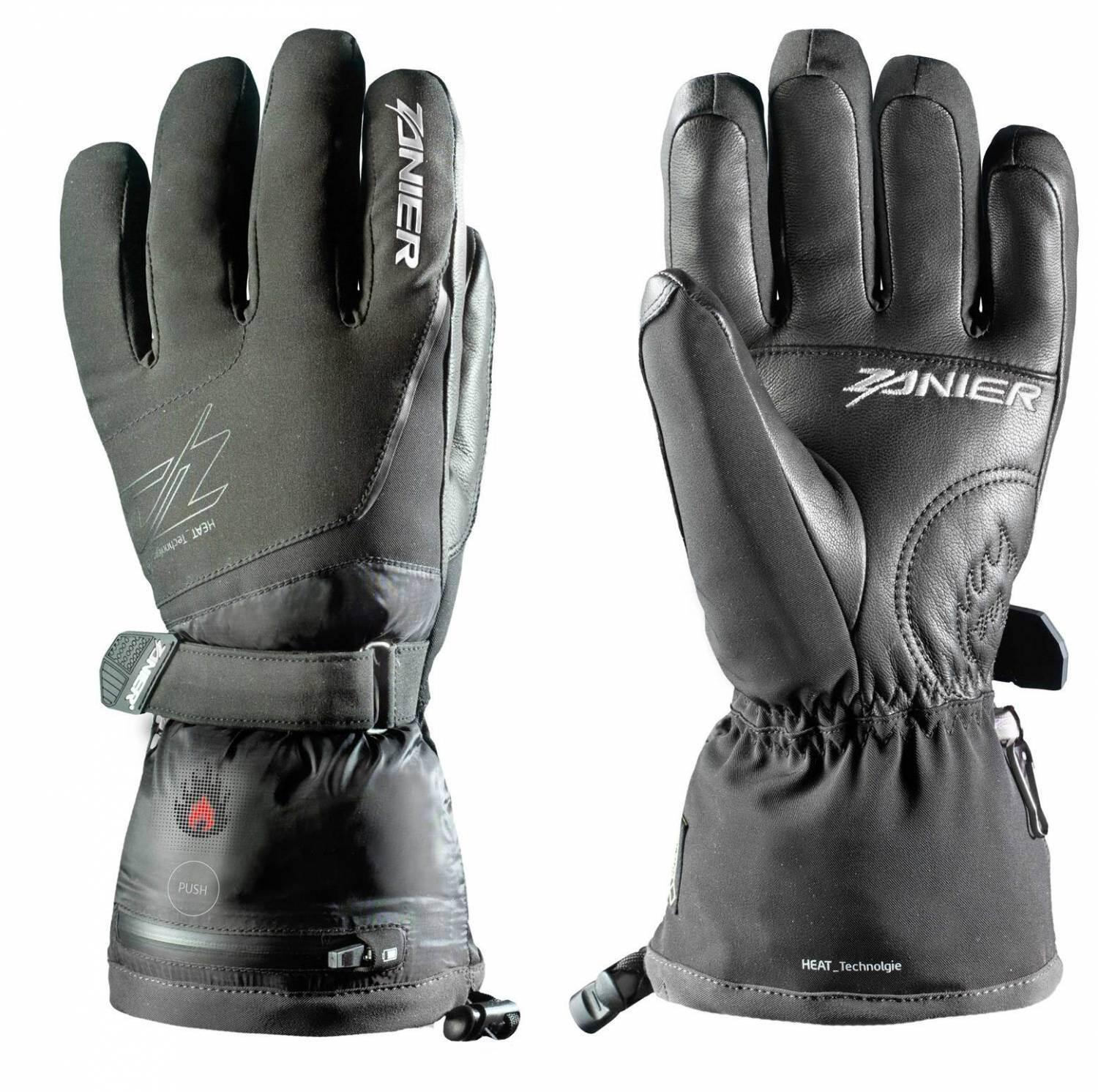 Zanier Heat.ZX 3.0 beheizbare Handschuhe Men (M = 8.5 , schwarz) von Zanier