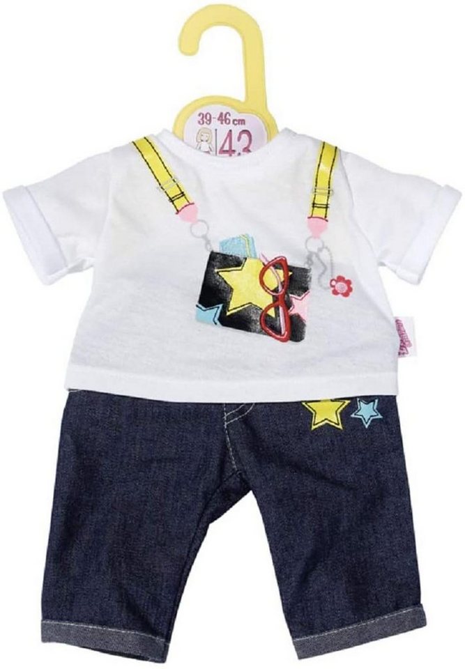 Zapf Creation® Puppenkleidung Zapf Creation 870983 - Dolly Moda Jeanshose+Shirt Sterne 43 von Zapf Creation®