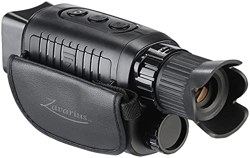Zavarius Nachtsichtkamera: Monokulares Infrarot-Nachtsichtgerät, Sicht bis 100 m, 2K-Videos, Zoom (Wildkamera, Monocular, Überwachungskameras) von Zavarius