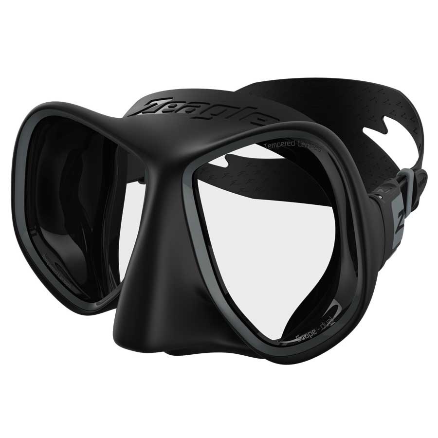 Zeagle Scope Dual Diving Mask Schwarz von Zeagle