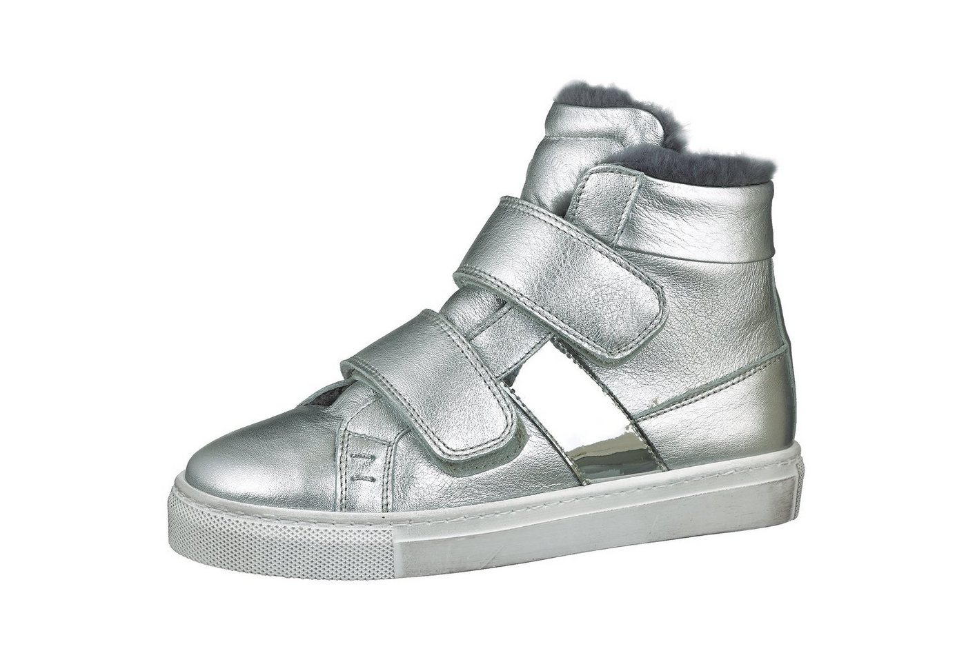 Zecchino d'Oro Zecchino d'Oro Sneaker für Mädchen Winterschuhe M14 7455 mit Lammfell Schnürstiefelette von Zecchino d'Oro