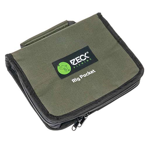 ZECK Rig Pocket 25x21x6cm - Tackletasche für Wallermontagen, Angeltasche für Welsmontagen, Tasche für Waller Rigs, Zubehörtasche von ZECK