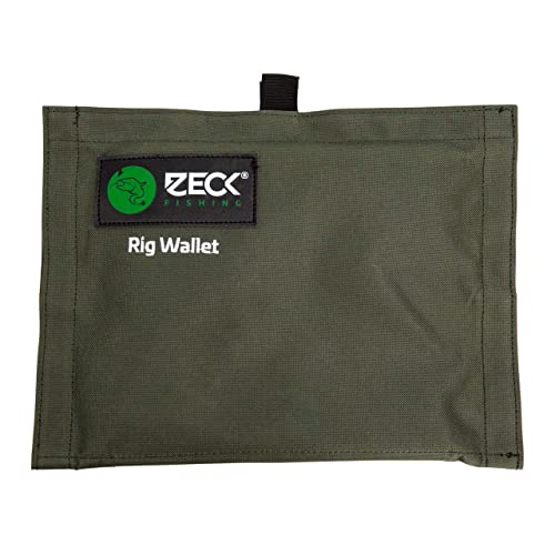 Zeck Rig Wallet - Angeltasche zum Wallerangeln, Welstasche für Angelzubehör, Tasche für Wallertackle, 29x22x8cm, Vorfachtasche, Welsvorfach, Wallervorfach von ZECK