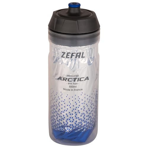 Zéfal Zéfal Zéfal Unisex – Erwachsene Arctica 55 Trinkflasche, Silber/Blau, 550 ml Zéfal Zéfal Unisex – Erwachsene Arctica 55 Trinkflasche, Silber/Blau, 550 ml von Zéfal