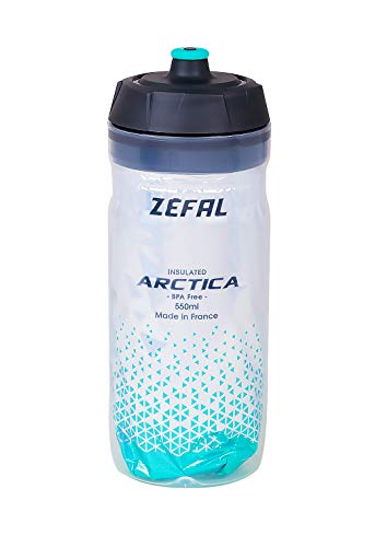 ZEFAL Trinkflasche Arctica 55 550ml, Silber/Caribbean Green, WIENER-1662 von ZEFAL