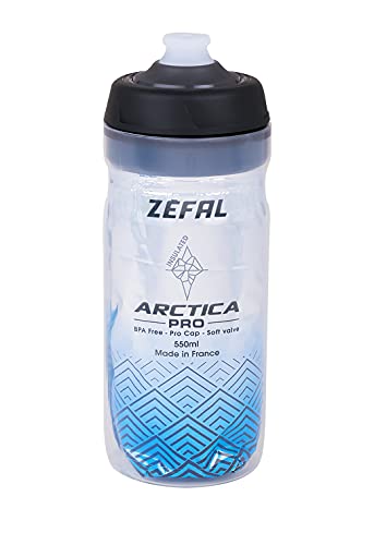 Zéfal Zéfal Zéfal Unisex – Erwachsene Arctica Pro 55 Trinkflasche, Silber/Blau, 550ml Zéfal Zéfal Unisex – Erwachsene Arctica Pro 55 Trinkflasche, Silber/Blau, 550ml von ZEFAL