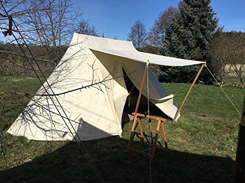 Mittelalterliches Saxon - Tent Doppelglockenzelt Glockenzelt Sachsenzelt Mittelalterzelt von Zelte-Max