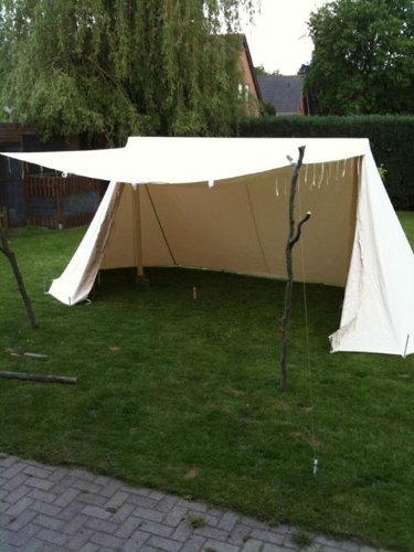 Mittelalterliches Saxon - Tent Doppelglockenzelt Glockenzelt Sachsenzelt von Zelte-Max