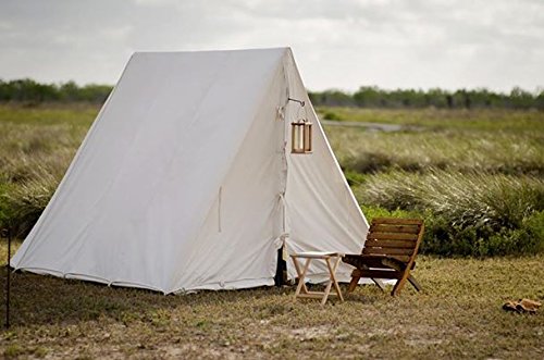 Military A - Tent groß, Reenactment Zelt, Keilzelt Frame Dog Tent Mittelalter von Zelte-Max