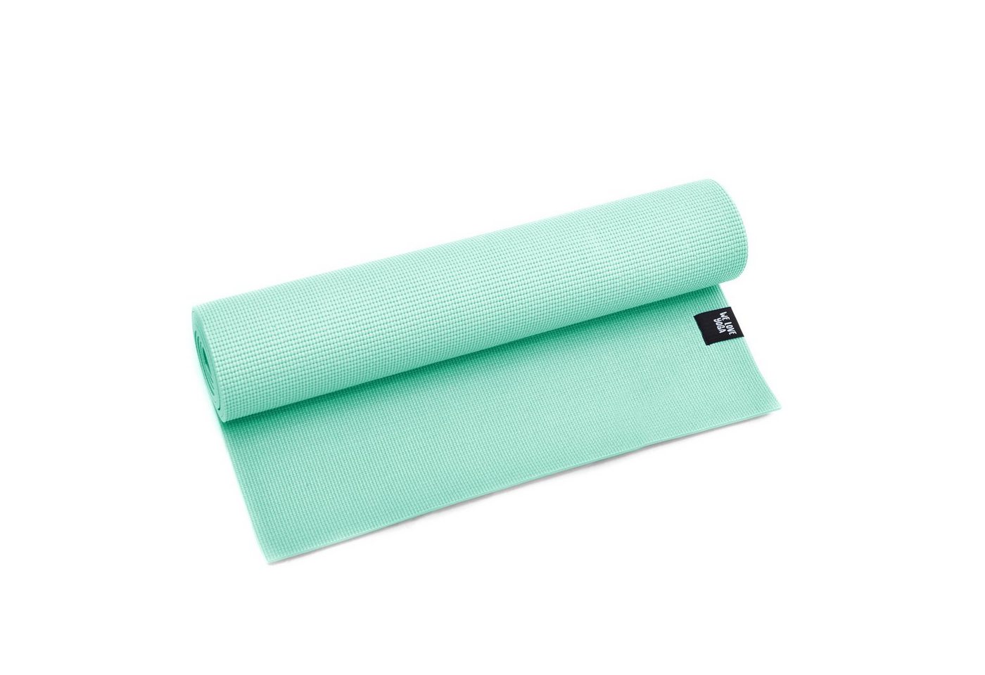 ZenPower Yogamatte Yogamatte We Love Yoga 183x60x0,6 cm (Einzelprodukt), langlebig und strapazierfähig, bietet mit nur 6mm maximale Stabilität von ZenPower