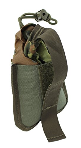 Zentauron Abwurfsack leichte Ausführung Faltbare Empty Shell Pouch 5 Liter MOLLE-Kompatibel Magazin Aufbewahrung für Battel Belts Plattenträger Schutzwesten Taktische Ausrüstung von Zentauron