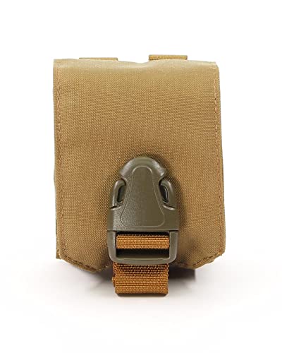 Zentauron Handgranatentasche für Spreng-/Splittergranaten I Granade Pouch mit MOLLE-System I Zusatz-Tasche für DM51 DM51A1 von Zentauron