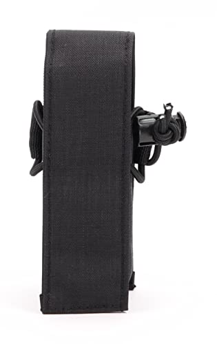 Zentauron Multi Magazintasche Pistole Molle-Tasche für doppelreihige Pistolen Magazine Glock Sig-Sauer HK, Single Magazintasche 9mm von Zentauron