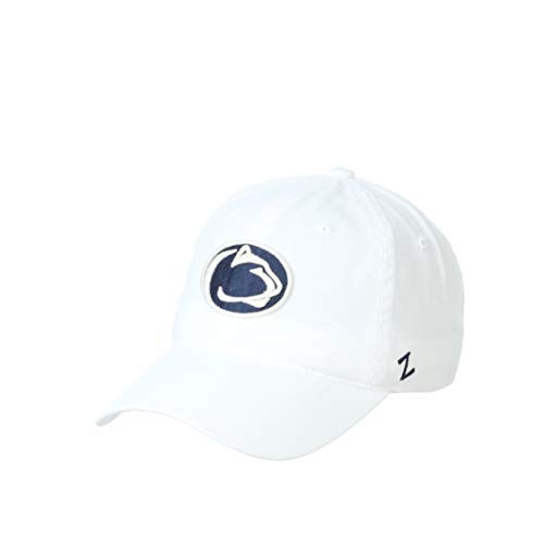 Zephyr NCAA Penn State Nittany Lions Mens Adjustable Scholarship Hat White, Penn State Nittany Lions White, Adjustable von Zephyr