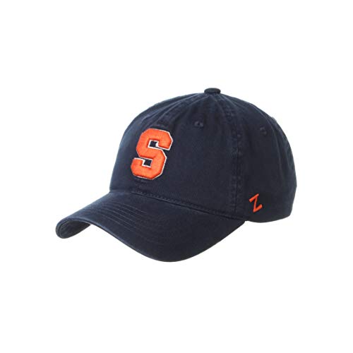 Zephyr NCAA Syracuse Orange Mens Adjustable Scholarship Hat Secondary Color, Syracuse Orange Navy, Adjustable von Zephyr