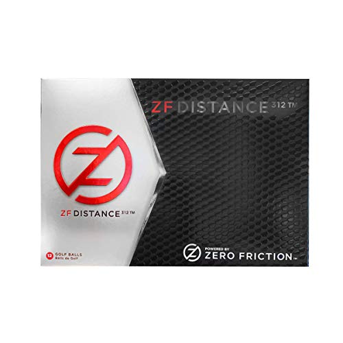 Zero Friction Distance 312 Golfball, 12 Stück von Zero Friction