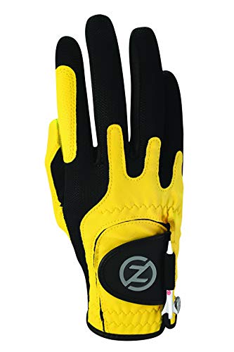 Zero Friction Men's GL00026 Golfhandschuhe, Gelb, Einheitsgröße von Zero Friction