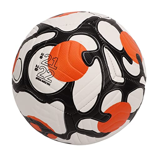 Zerodis Fußball, Eng Anliegender, Verschleißfester Nylonwickel, Teenager-Fußball in Standardgröße für das Training (Größe 4) von Zerodis