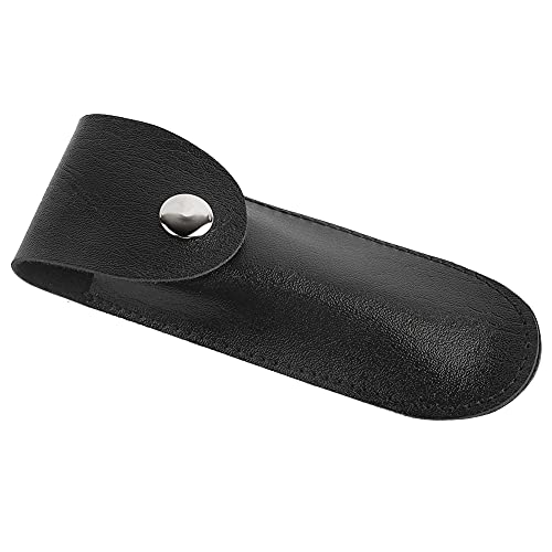 Zerodis Ledertasche für Weinflaschenöffner, Korkenzieher-Holster, Folienschneider, PU-Beutelhalter (Schwarz) von Zerodis