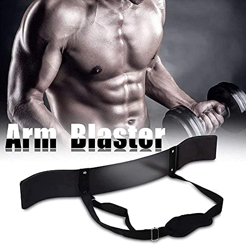 Arm Curl Blaster, Bizeps- und Trizeps-Trainingsbrett Bizeps Blaster für Bodybuilding Fitness, Schwarz von Zerone