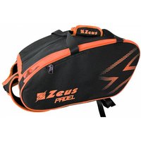 Zeus Padel Bag Padelschläger Tasche schwarz orange von Zeus