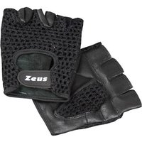 Zeus Rete Fitness Gewichtheber Leder Kurzfingerhandschuhe von Zeus