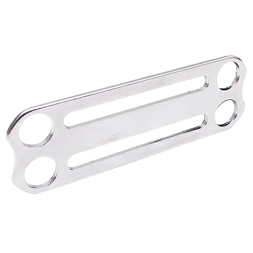 Zgehnao Scubas Diving Weight Belts Slide Keeper Stainless Steel D-Ring Gurtband Gurtband Gurthalter Stopper Freitauchen Teile von Zgehnao