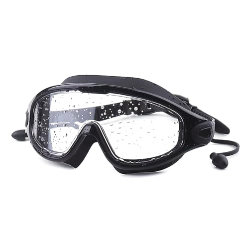 Zgehnao Wasserdichte Schwimmbrille, Schwimmbrille, Schnorcheln, Taucherbrille, für Damen und Herren, flach, leicht von Zgehnao