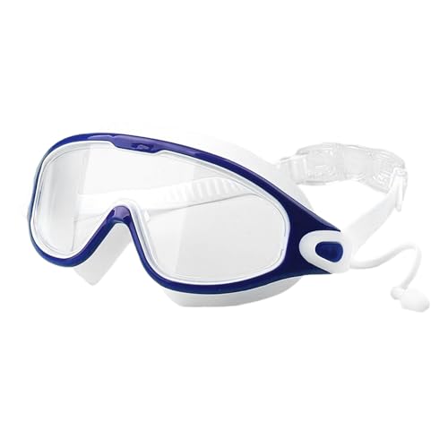 Zgehnao Wasserdichte Schwimmbrille, Schwimmbrille, Schnorcheln, Taucherbrille, für Damen und Herren, flach, leicht von Zgehnao
