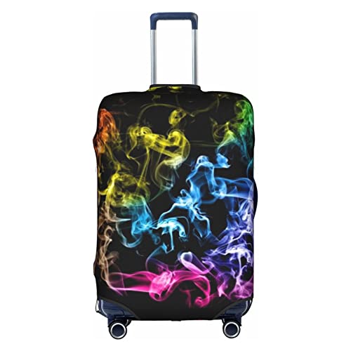 Zhengjia Reisegepäckhülle, Koffer-Schutztasche, passend für 45,7 - 81,3 cm große Gepäckstücke, Rosa, Farbenfroh, XL von Zhengjia