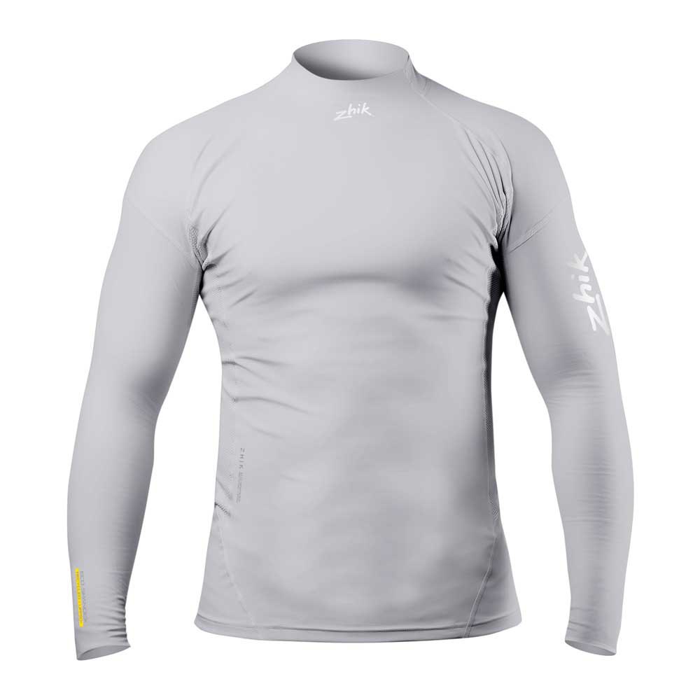 Zhik Eco Spandex Long Sleeve T-shirt Grau XS Mann von Zhik