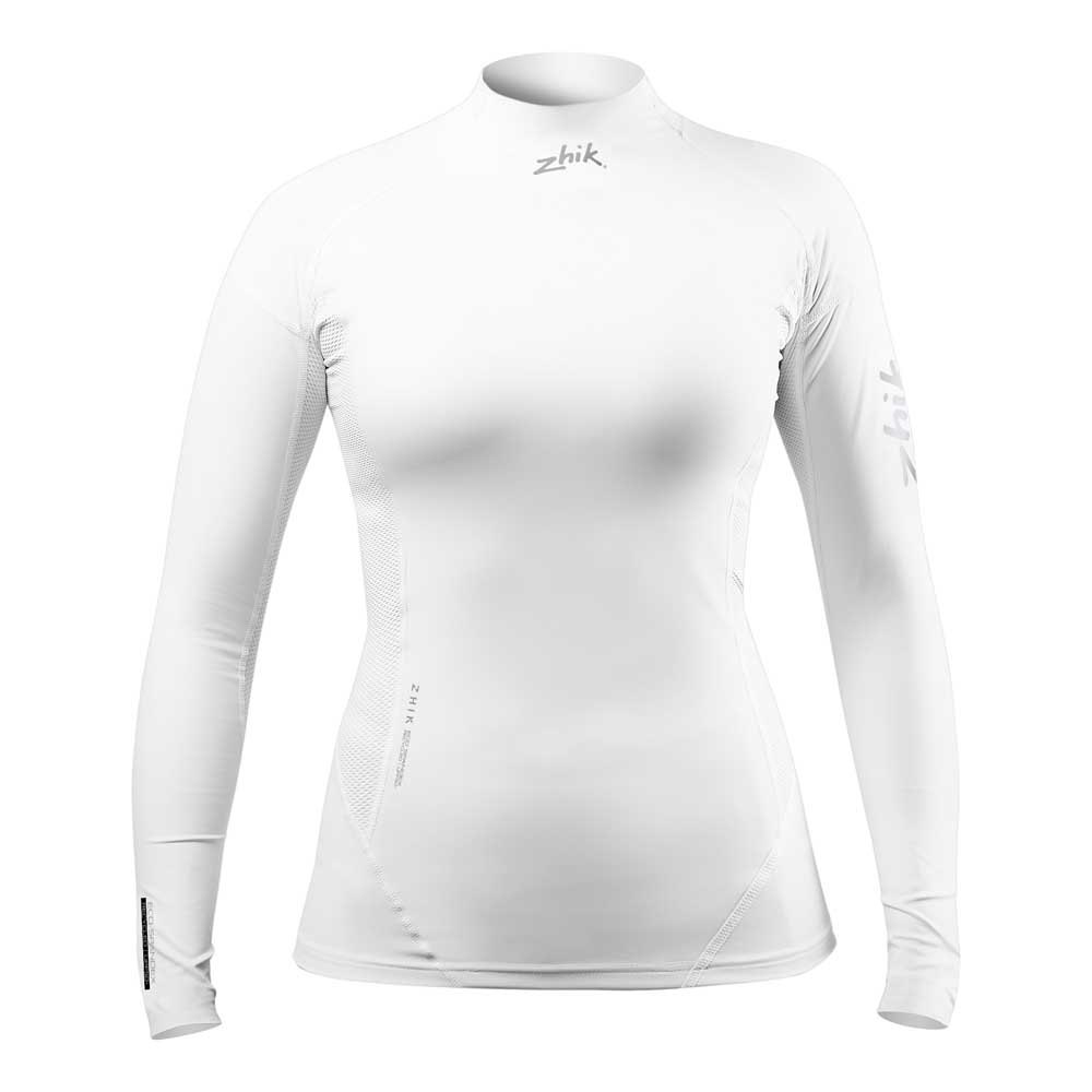 Zhik Eco Spandex Long Sleeve T-shirt Weiß L Frau von Zhik