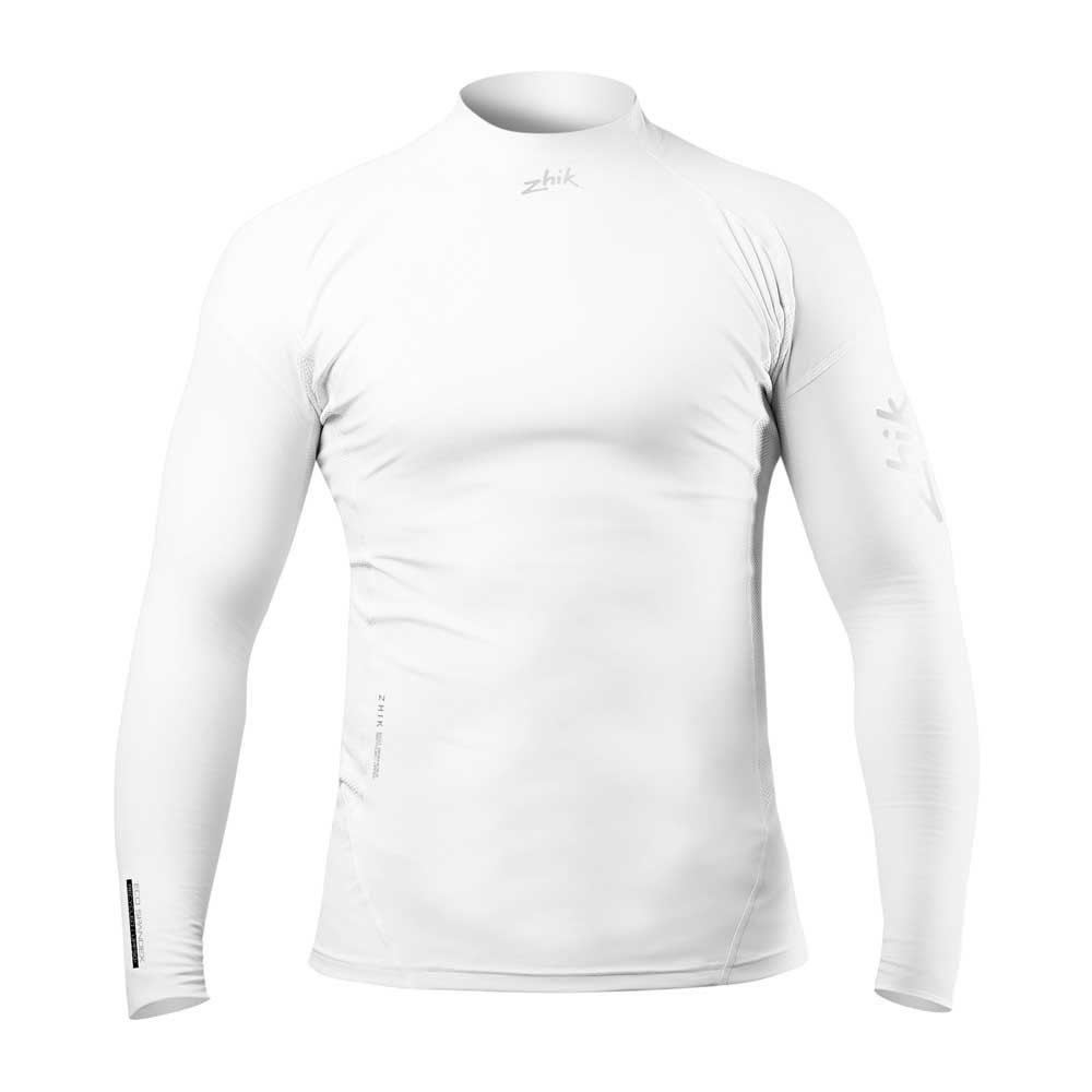 Zhik Eco Spandex Long Sleeve T-shirt Weiß M Mann von Zhik