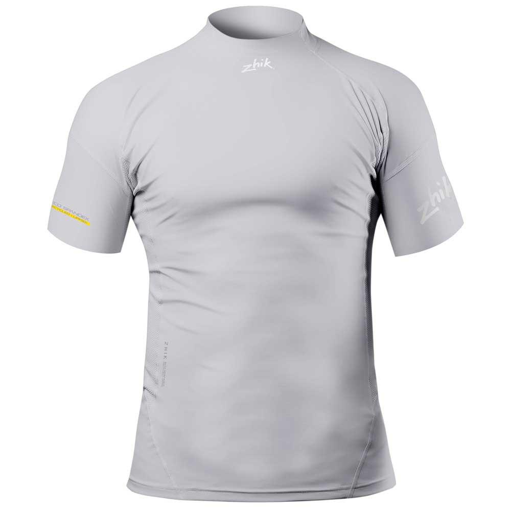 Zhik Eco Spandex Short Sleeve T-shirt Grau S Mann von Zhik