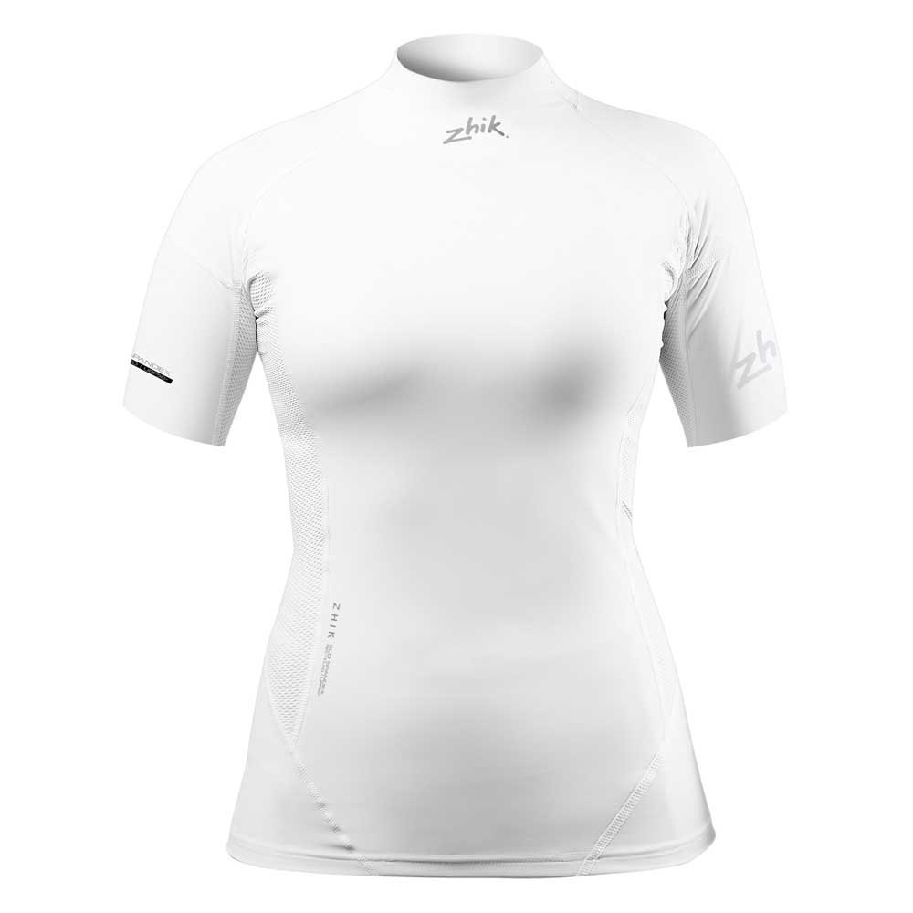 Zhik Eco Spandex Short Sleeve T-shirt Weiß L Frau von Zhik
