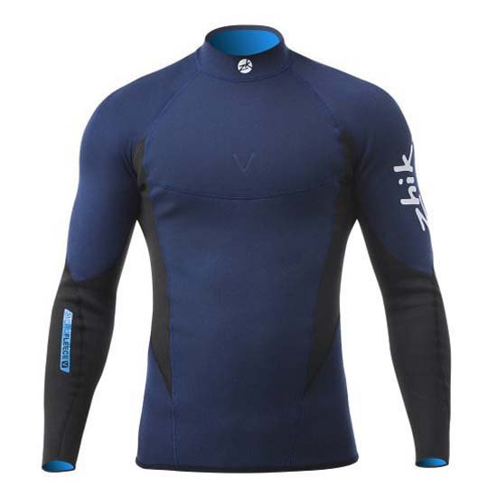 Zhik Microfleece Neoprene Long Sleeve T-shirt Blau S Mann von Zhik