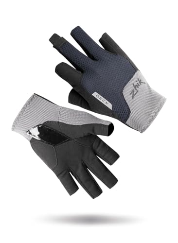 Zhik Other Nuevo 2024-Deck Gloves Half Finger L 71394, Multicolor, One Size von Zhik