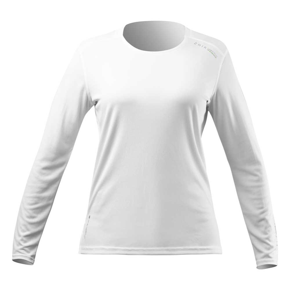 Zhik Uvactive™ Long Sleeve T-shirt Weiß L Frau von Zhik