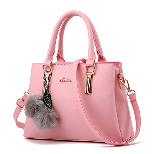 ZiXing Modetrend Handtaschen Schulter diagonal Tasche beiläufige Handtaschen Frauen Handtasche Pink von ZiXing