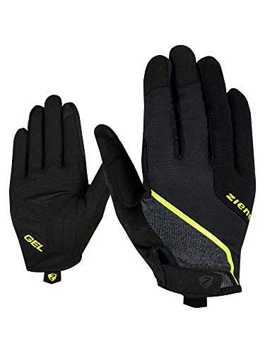 Ziener Herren CLYO Touch Long Fahrrad, Mountainbike, Radsport-Handschuhe | Langfinger mit Touchfunktion - atmungsaktiv/dämpfend, bitter Lemon, 10,5 von Ziener