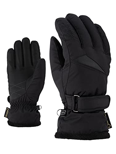 Ziener Damen KOFEL GTX lady glove Ski-handschuhe/Wintersport | Wasserdicht, Atmungsaktiv, , schwarz (black), 6 von Ziener