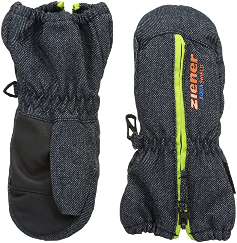Ziener Baby LANGELO AS MINIS glove Ski-handschuhe / Wintersport | wasserdicht, atmungsaktiv, denim (denim), 110 von Ziener