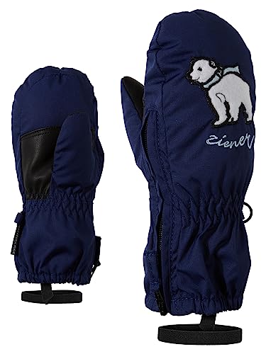 Ziener Baby LE ZOO MINIS glove Ski-handschuhe / Wintersport |warm, atmungsaktiv, blau (estate blue), 80cm von Ziener